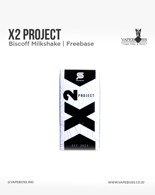 Project X2 Biscoff Milkshake 60ml by Side Project | Liquid Freebase