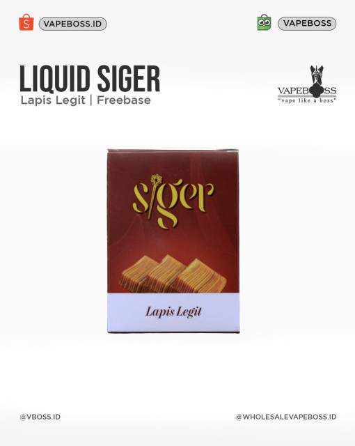 Siger Lapis Legit 60ml by Vape Truck X BED | Liquid Freebase