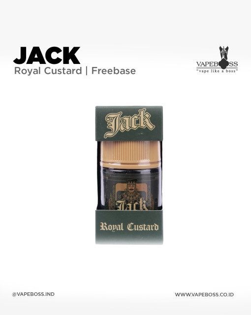 Jack Royal Custard 60ml by JVS x Blackjack | Liquid Freebase