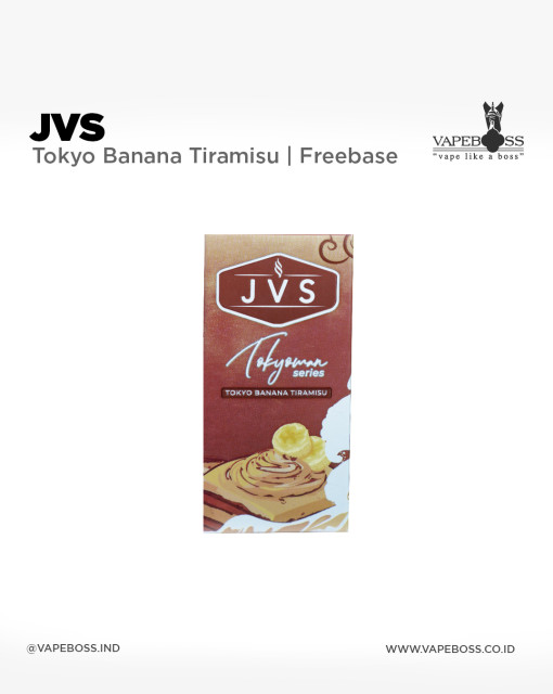 Tokyoman Tokyo Banana Tiramisu Banana 60ml by JVS | Liquid Freebase