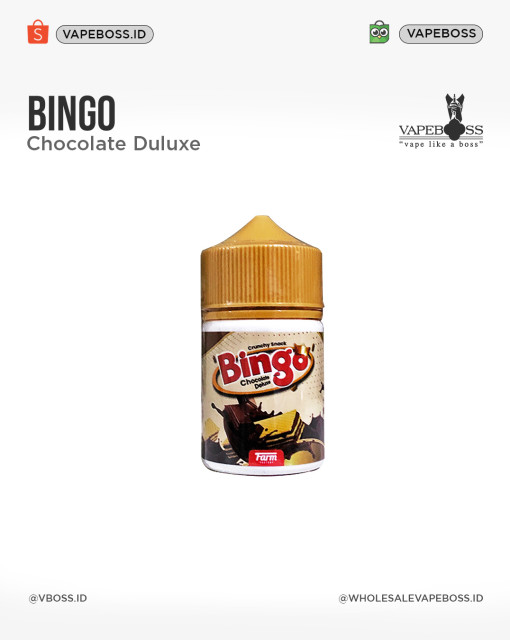 Bingo V3 Chocolate Duluxe 60ml By Farm Factory | Liquid Freebase