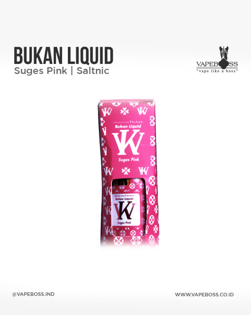 Bukan Liquid KW Suges Series 30ml Pods Friendly by Indonesian Juices x Roy Ricardo
