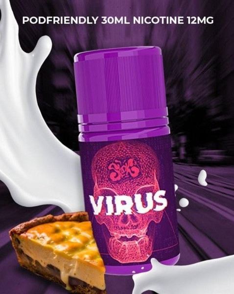 Slank Virus Pods Friendly 30ml by Slank x TigaC x Vapezoo