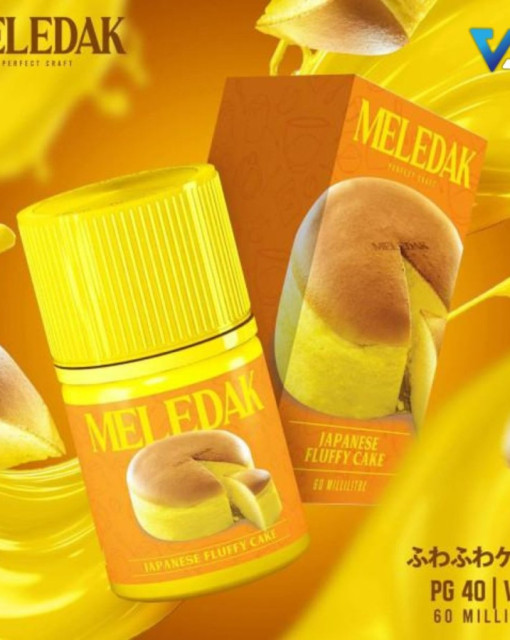 Meledak Series 60ml V4 Japanese Fluffy Cake 60ml by Rascal Worldwide