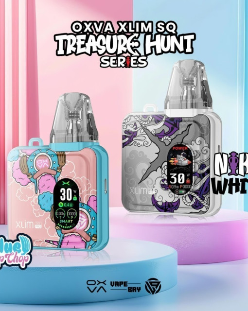 Oxva Sq Pro Treasure Hunt Series Pod Kit Authentic