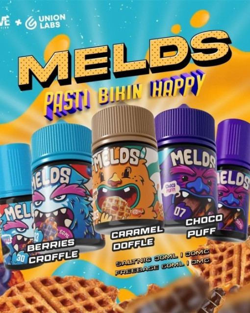 Melds Series 60ml by Unionlabs x Steve Distribution | Liquid Freebase