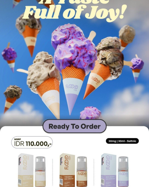 Foom New Ice Cream Series 30ml by Foom Lab | Liquid Saltnic