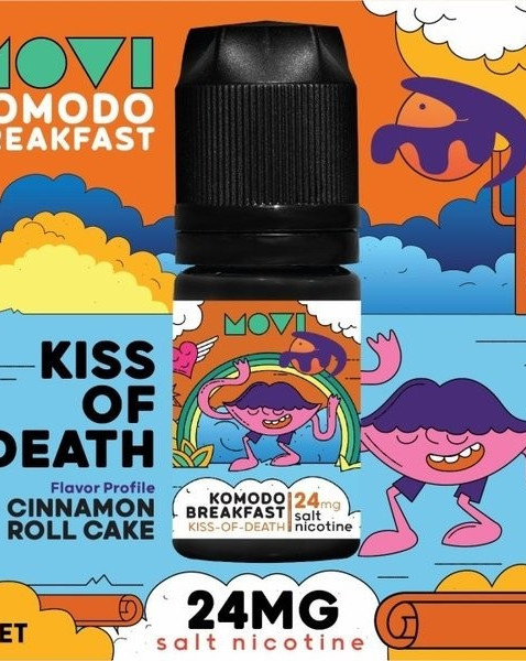 Komodo Breakfast Kiss Of Death 30ML by Movi | Liquid Saltnic
