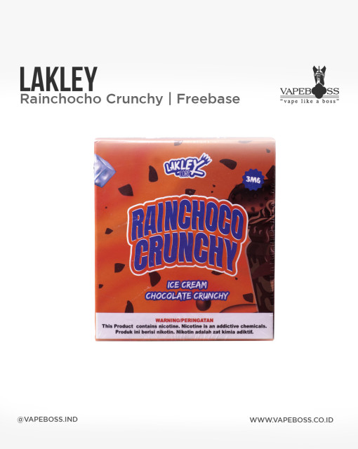 Rainchoco Crunchy Ice Cream Chocolate Crunchy 60ml by Lakley Corp x Rizky Ritonga