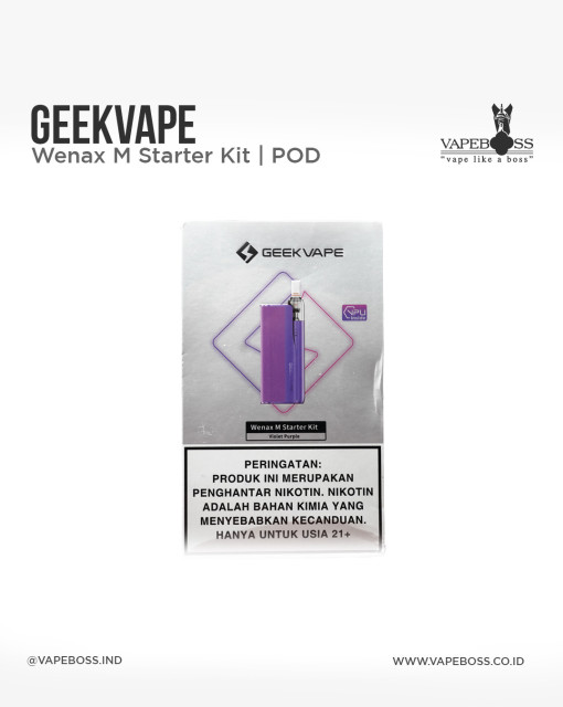 Wenax M Starter Kit Pod Kit 2900mAh Violet Purple Authentic by Geekvape x PAN x Vapeboss