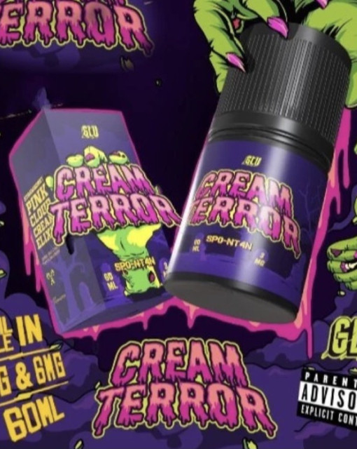Glu Cream Terror Spontan 60ml by Glu x FVS | Liquid Freebase