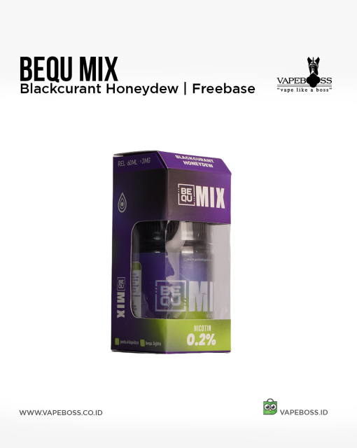 New Bequ Mixx 60ml Liquid Dingin 