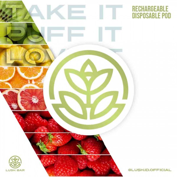 gambar logo disposable pod lush bar