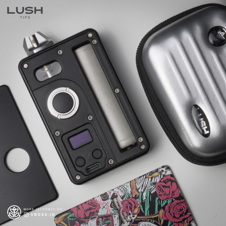 gambar lush tip dipasang di vape aio