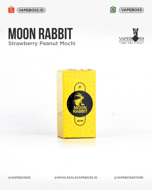 Moon Rabbit Strawberry Mochi 60ml by R57