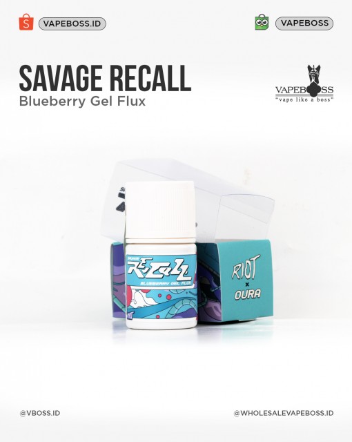 Savage Recall Blueberry Gel Flux 60ml 3mg