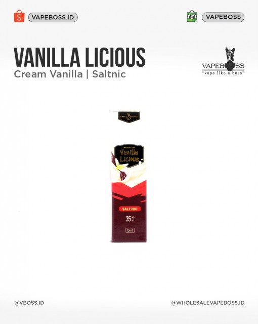 Vanilla Licious Salt Nicotine 15ml 35mg