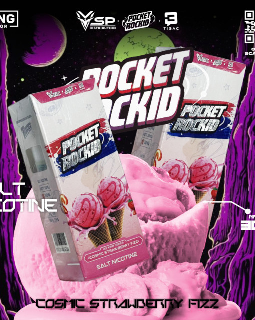 Pocket Rockid Series 30ml Pods Friendly by Tigac x VSP x Pocket Rockid