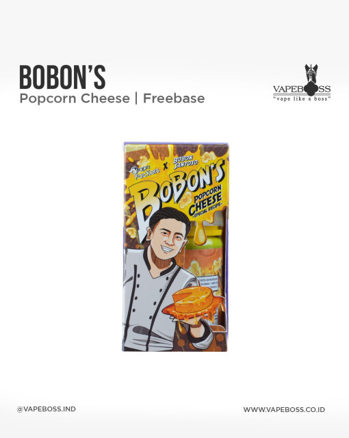 Bobon Sweet Popcorn Cheese 60ml by Bobons x VapePackers | Liquid Freebase