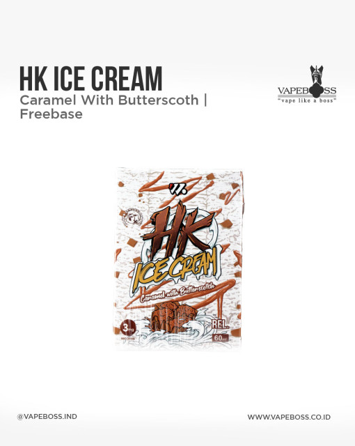 Liquid Happi Krunch Caramel Butterscoth Ice Cream 60ml by Wise Jucie