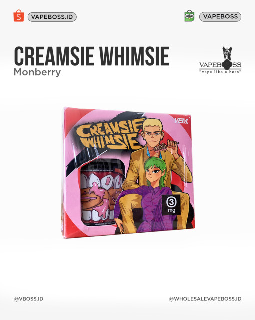 Creamsie Whimsie V2 Monberry 60ml by Ivani Ibrahim x Nadya Luqyana x VEM Juice