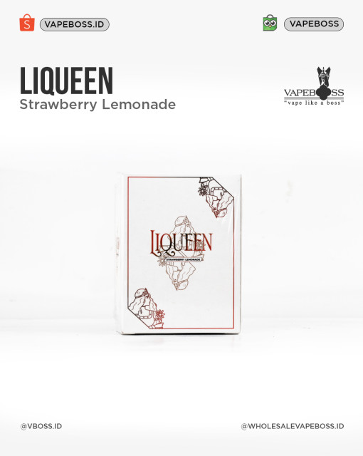 Liqueen Strawberry Lemonade 60ml by Gow Project | Liquid Freebase