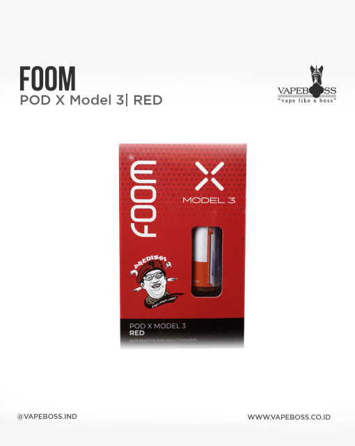 Foom Pod X Model 3 Pod Kit Prediksi Series Bundling 15ml by Foom