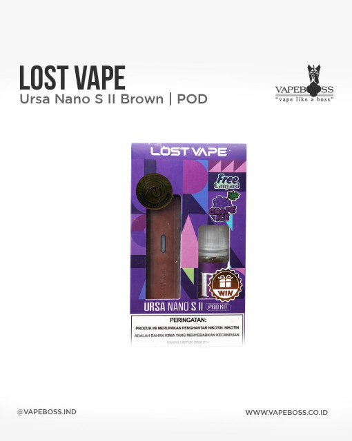 Ursa Nano S2 Pod Kit Bundling Liquid Rocco by Lost Vape