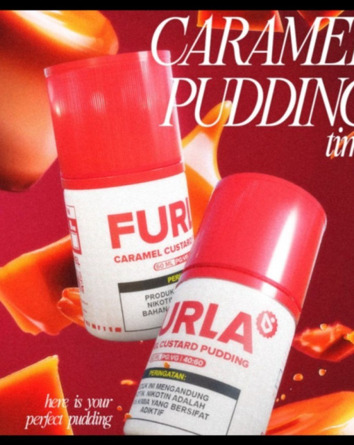 Furla V7 Caramel Custard Pudding 60ml by DJI | Liquid Freebase