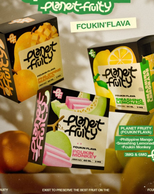 Planet Fruity Fcukin Flava Series 60ml by Planet Vape Indonesia x Fcukin Flava | Liquid Freebase