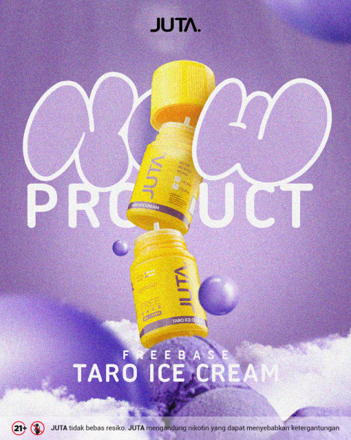 Juta Taro Ice Cream 60ml by RSR Brew | Liquid Freebase
