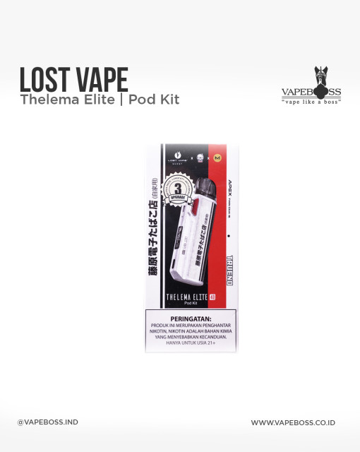 Thelema Elite Akina Speed 1400mAh Authentic by Lost Vape x Koko Sarang