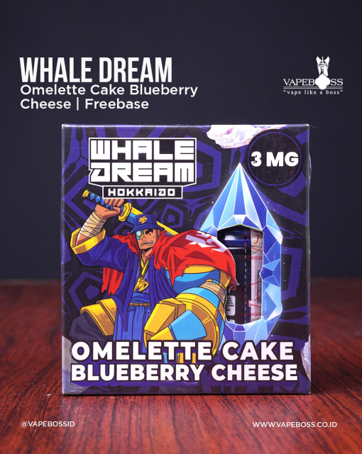 Whale Dream Hokkaido V2 Blueberry Cheesetart 60ml by JVS | Liquid Freebase