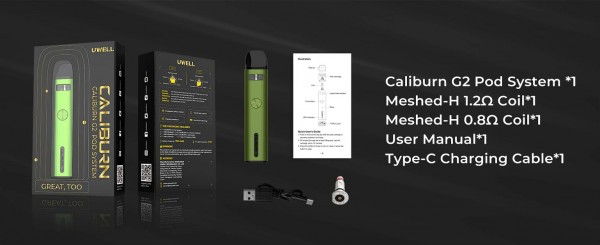 gambar isi pod caliburn g2
